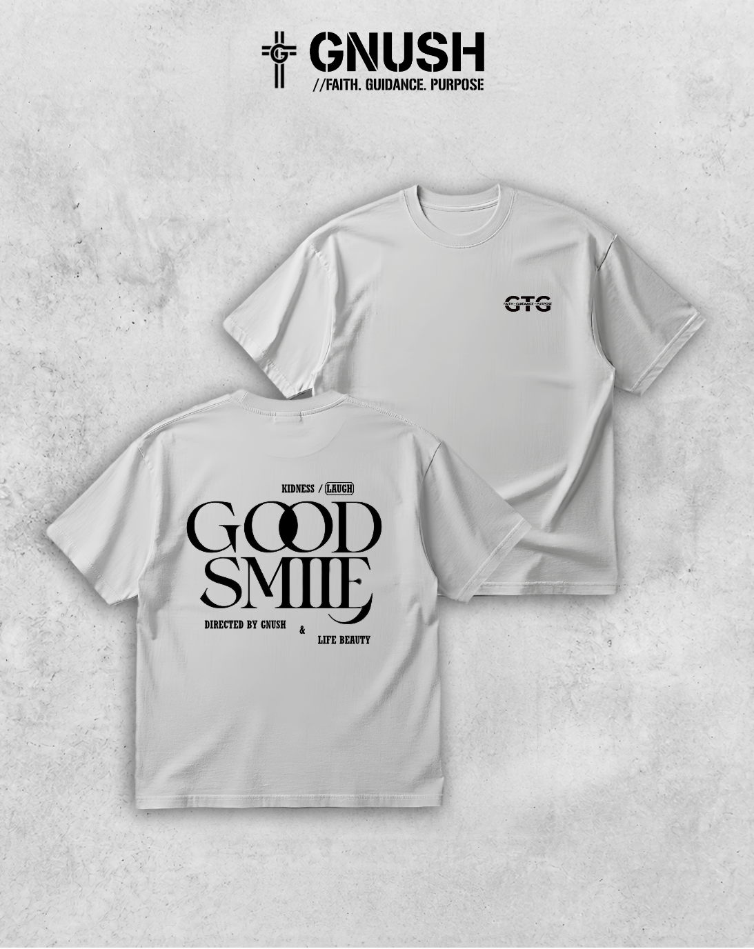 Good Smile Oversize Tee